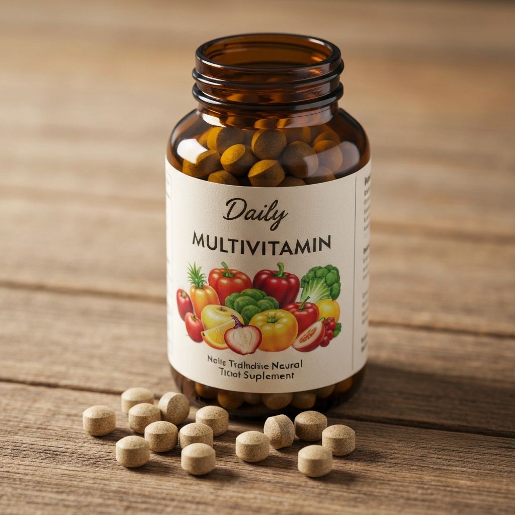 Daily multivitamin supplements